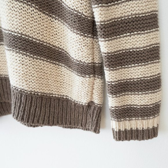 Vince V Neck Striped Sweater - Picture 4 of 6
